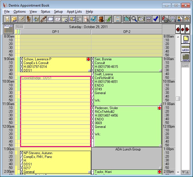 Scheduling the Perfect Day – Dentrix Magazine